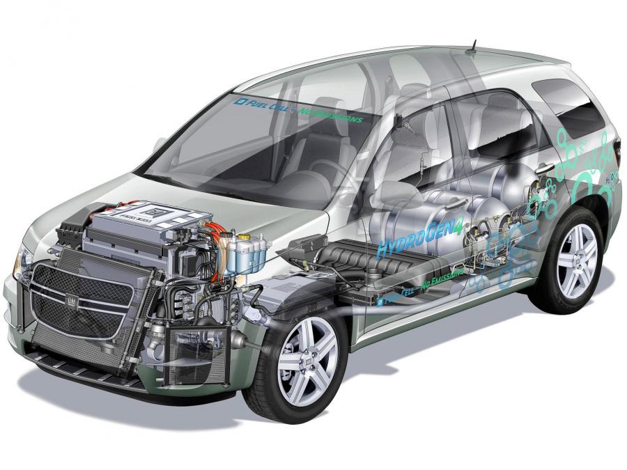 Схема GM HydroGen4 Concept 2008 года  (фото 12 из 24)